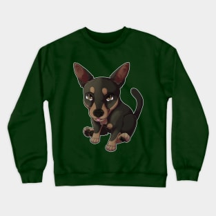 Chihuahua - Black&Tan Crewneck Sweatshirt